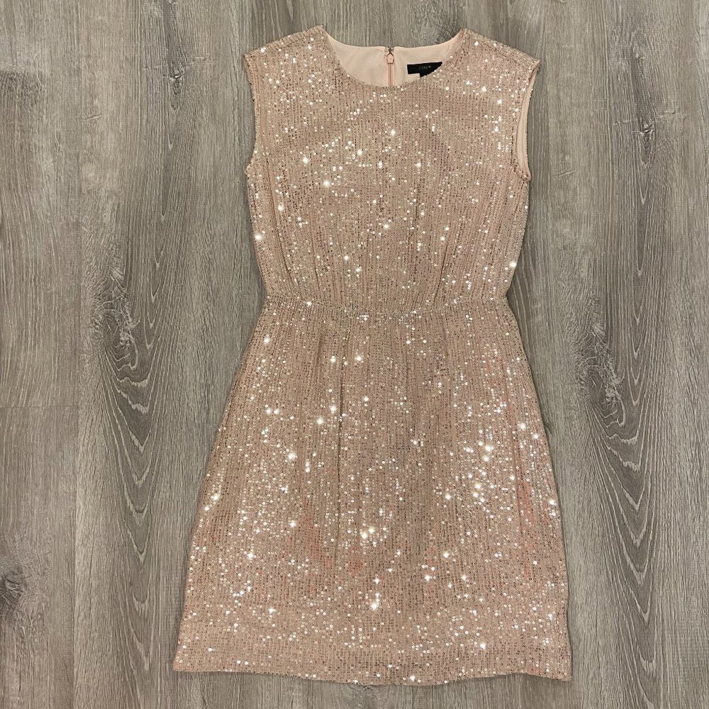 J. Crew Sequins Dress